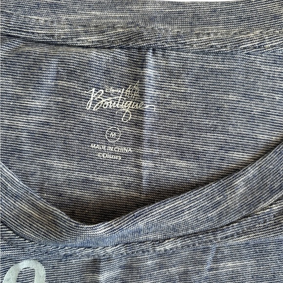 Disney Blue Short Sleeve Tee with Churros & Ice Cream Design - Picture 3 of 4